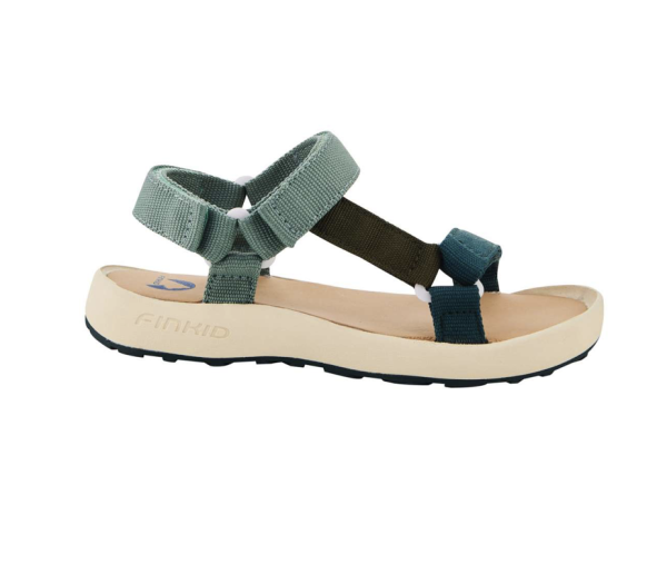 Finkid - NAUHA Trekking Sandale deep teal/trellis